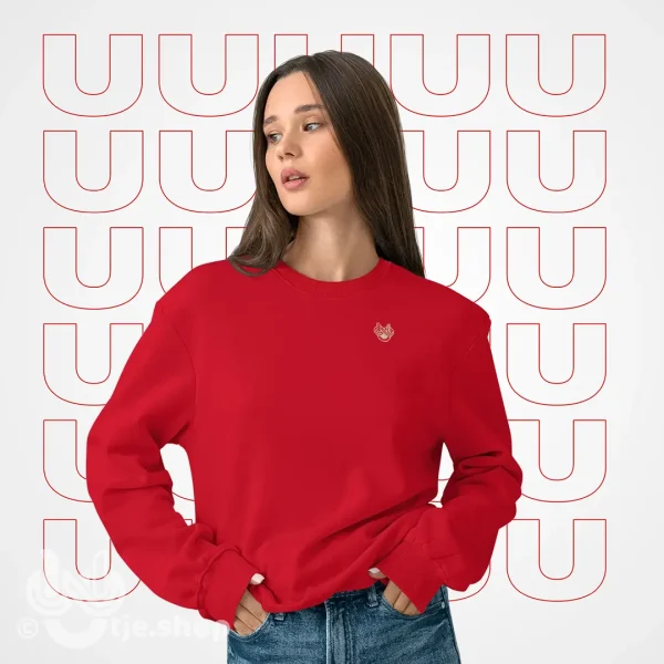 streetwear trui sweater rood utrecht